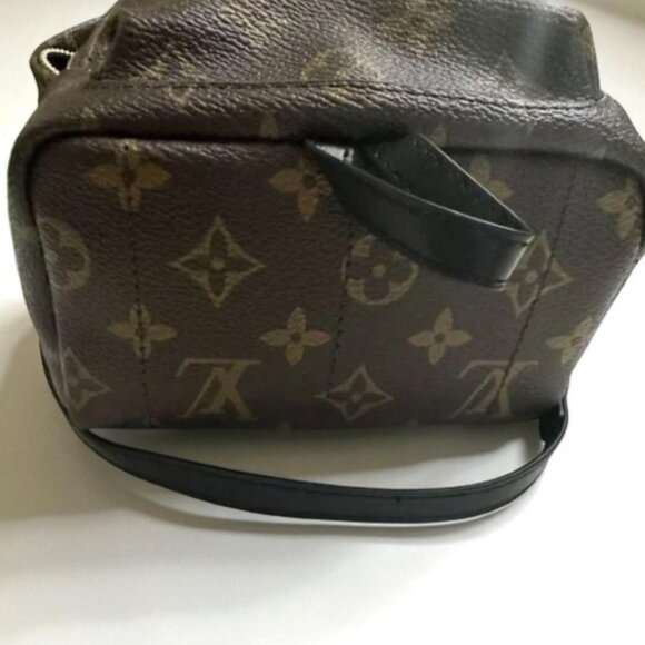 Women’s Brown Mini Backpack with Adjustable Straps - Picture 4 of 5